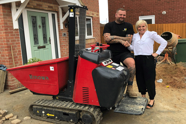 Landscaping Specialist Invests In Hinowa Minidumper Lapv